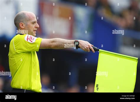 Assistant Referee Signals For Offside Hi Res Stock Photography And