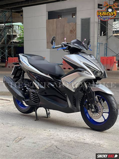 มอเตอร์ไซค์มือสอง Yamaha Aerox 155 Abs 2019 มีระบบเบรก Abs กุญแจ Sma