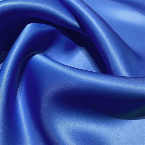 Tissu Triple Organza De Soie Bleu Tissus En Ligne