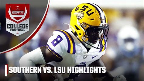 Southern Jaguars Vs Lsu Tigers Full Game Highlights Youtube