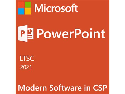 Microsoft Powerpoint Ltsc Modern Software In Csp Perpetual