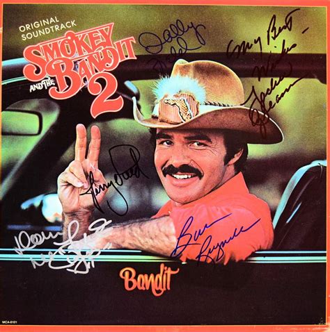 Smokey And The Bandit II signed soundtrack album | EstateSales.org