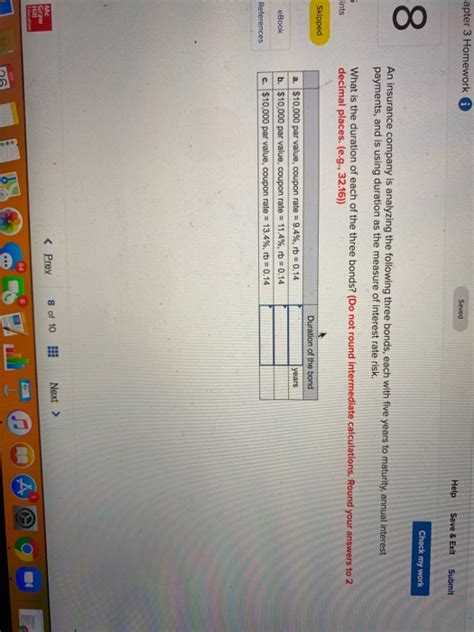 Solved Apter 3 Homework A Saved Help Save Exit Submit Chegg