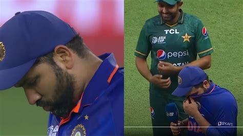 Rohit Sharma Crying After Lost Match Against Pakistan Ind Vs Pak