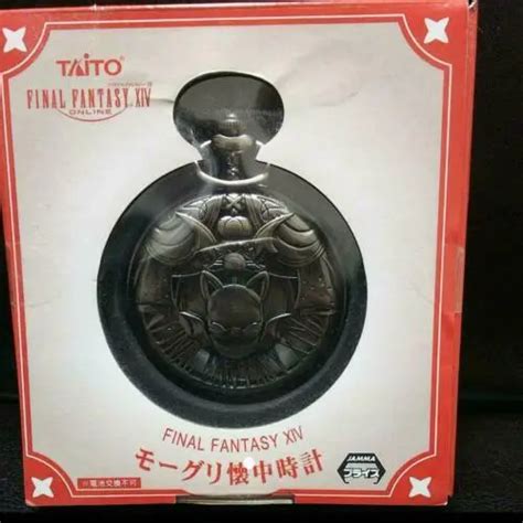 FINAL FANTASY XIV Moogle Pocket Watch FF14 TAITO Silouber JAPAN Limted