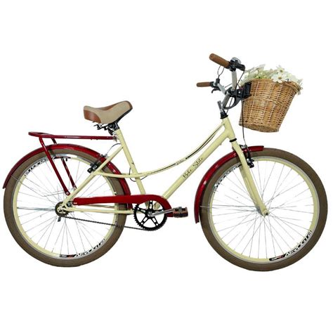 Bicicleta Retro Caloi Feminino Pontofrio