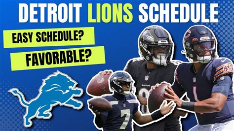 Detroit Lions 2023 Strength Of Schedule Breakdown Is FAVORABLE ...