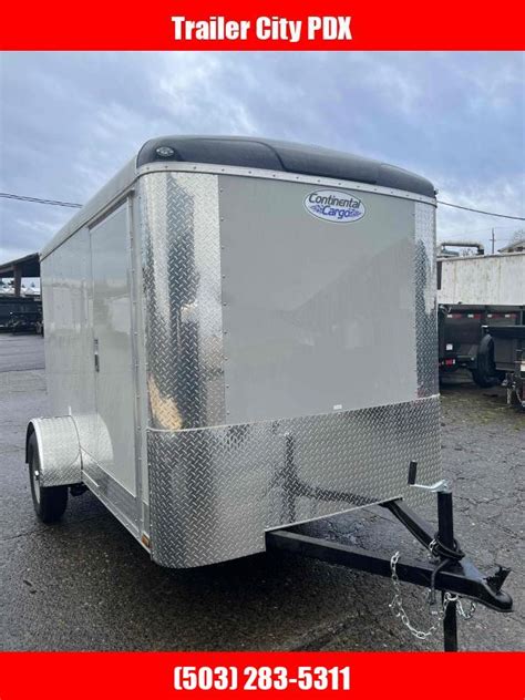 2023 Continental Cargo TW610SA Cargo Enclosed Trailer 3k Dove Gray