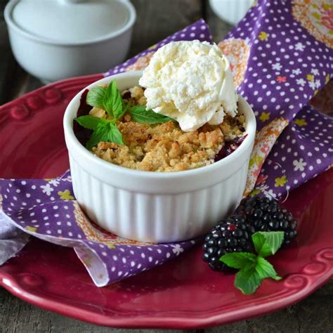 Beeren Crumble Rezept für leckere Süßspeisen