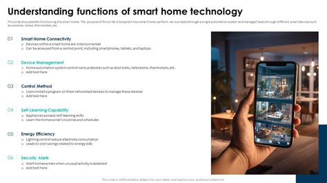 Elevating Living Spaces With Smart Understanding Functions Of Smart ...