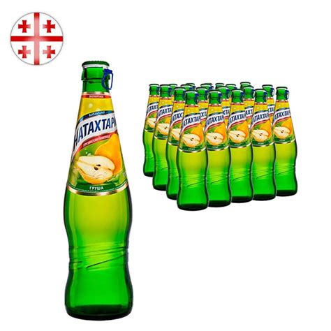 Характеристики Лимонад Натахтари Груша газированный 0,5 л х 20 шт ...