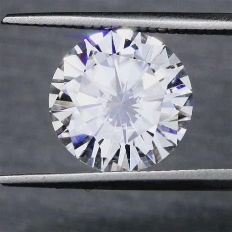 Round Fab Moissanite Loose Stone By Fire And Brilliance Fire And Brilliance