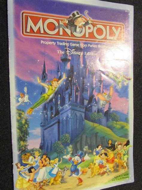 Disney Monopoly Game Rules - IHSANPEDIA