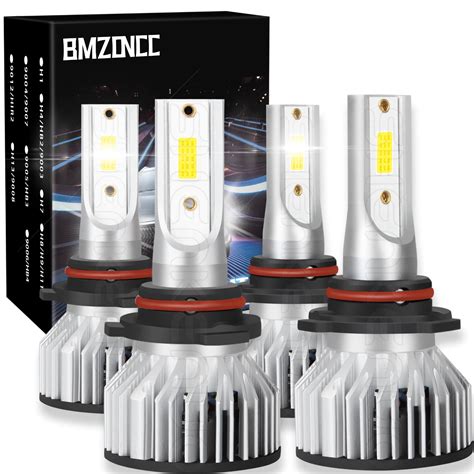 BMZONCC For 1999 2010 Jeep Grand Cherokee LED Headlight Bulbs White