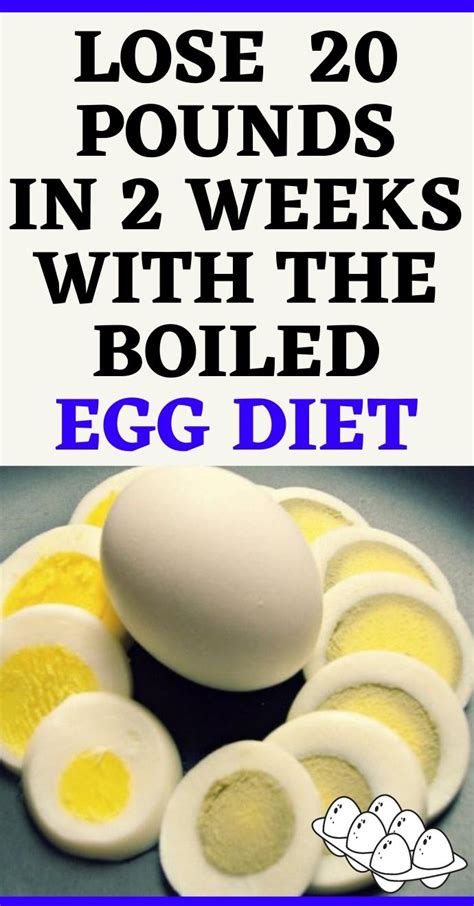 The Boiled Egg Diet How To Lose 20 Pounds In 2 Weeks Hello Healthy