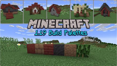 5 Block Palettes For Minecraft 1 19 YouTube