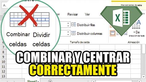 Como Combinar Y Centrar Celdas Correctamente Trucos De Excel