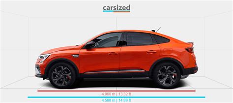 Dimensions Renault Arkana 2021 Present Vs Opel Corsa 2019 Present