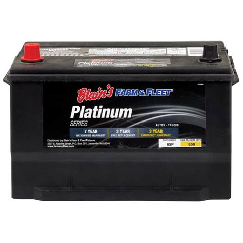 Blain S Farm And Fleet 7 Year Platinum Automotive Battery