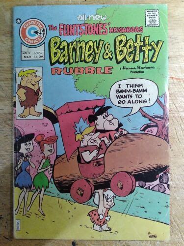 Barney And Betty Rubble 12 March 1975 Charlton Vg Free Shipping