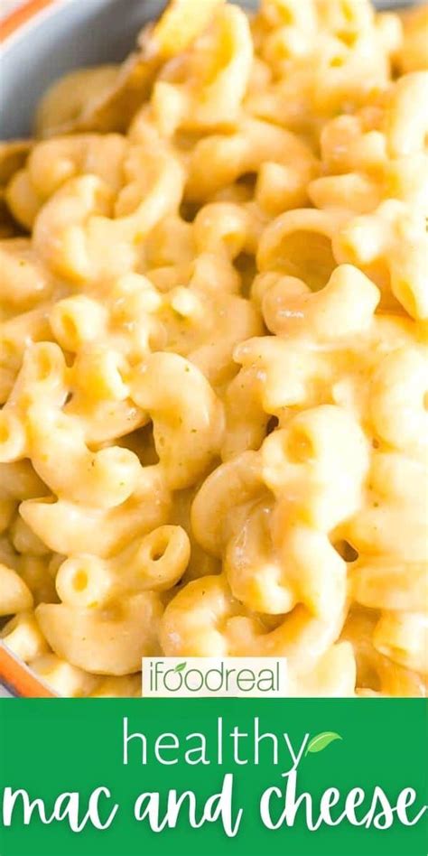 Healthy Mac And Cheese Recipe