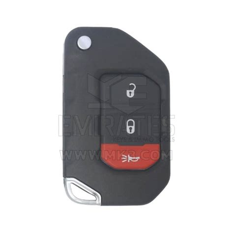 Jeep Wrangler 2018 Genuine Flip Remote Key 433MHz 68416782AA