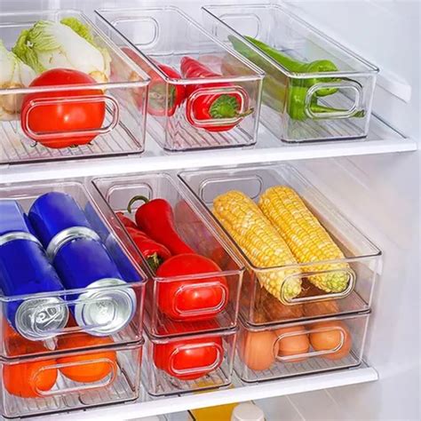 Organizadores Para Refrigerador Set De Contenedores Piezas Cuotas