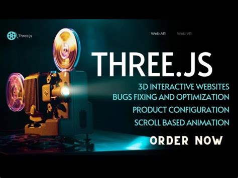 To Create Threejs Design Or Redesign Webgl Three Js3d Animation