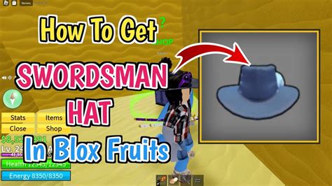 How To Get Swordsman Hat In Blox Fruits 2024 Complete Step By Step