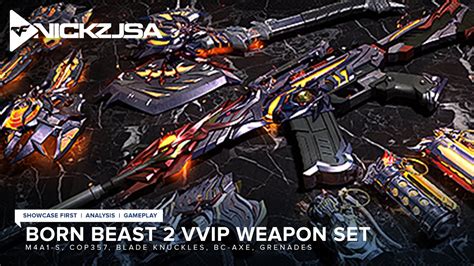 Born Beast Vvip Weapon Set Crossfire China Youtube