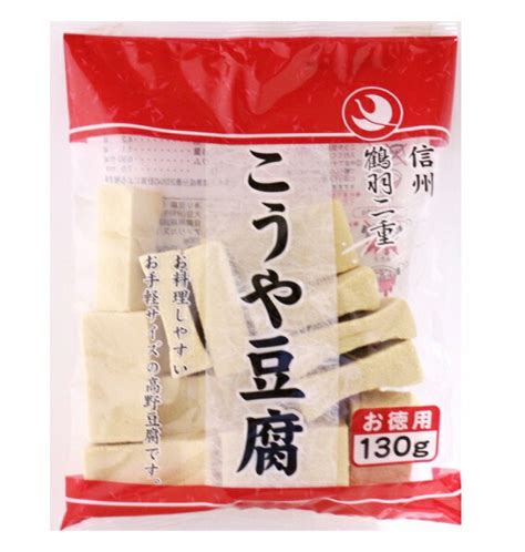 高野豆腐 130g×30袋 鶴羽二重 乾物屋の底力 徳用 凍み豆腐 凍り豆腐 登喜和冷凍食品 つるはぶたえ 乾物 和風食材 和食 国産 こうやどうふ