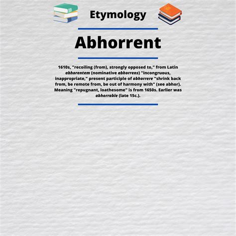 Abhorrent : r/VocabWordOfTheDay