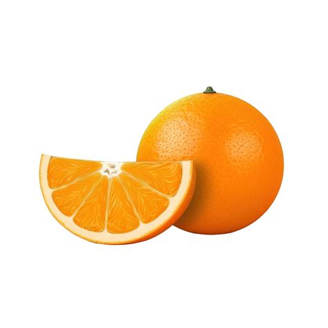 Orange Slice And Orange On Transparent Background 47118888 PNG