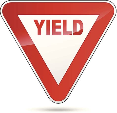 Best Yield Sign Illustrations Royalty Free Vector Graphics And Clip Art Istock