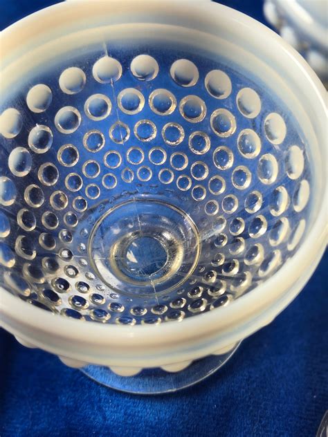 Vintage 1940s 1950s Anchor Hocking Hobnail Dessert Cups Etsy