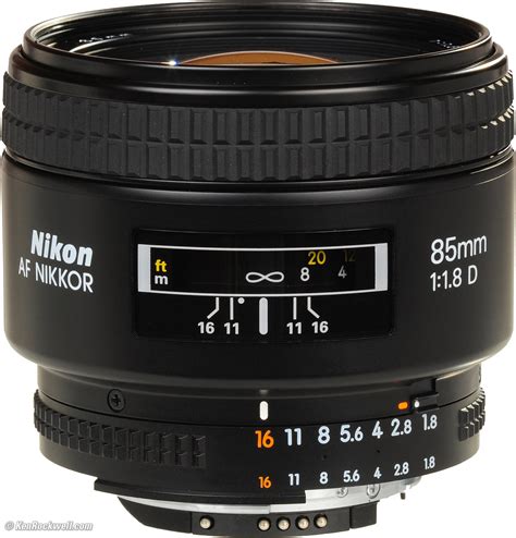 Nikon 85mm f/1.8 AF-D Review