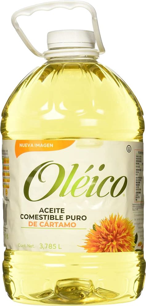 Oléico Aceite De Cártamo Alto Oleico Regular 3785 Litros Amazon