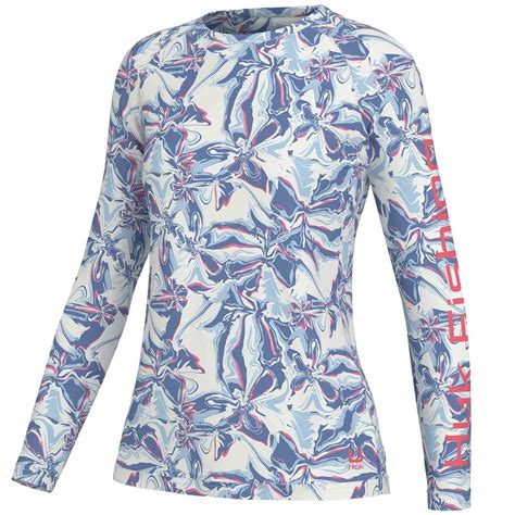 HUK Women's Pursuit Brackish Flow Shirt