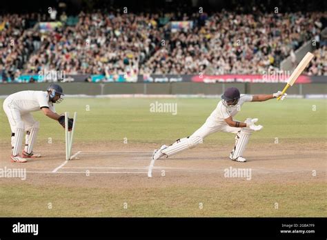 Batsman is Stumped by Wicket Keeper During a match in the stadium Stock ...