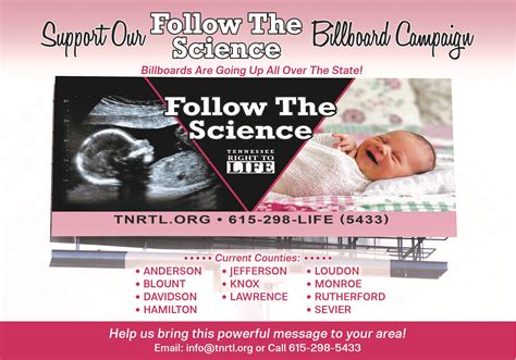 Pro Life Billboard Campaign Tennessee Right To Life