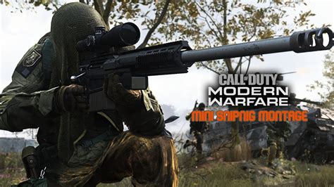 Call Of Duty Modern Warfare Mini Sniping Montage Youtube