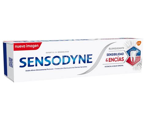 Sensodyne Pasta de dientes con acción blanqueante sensibilidad Y encías