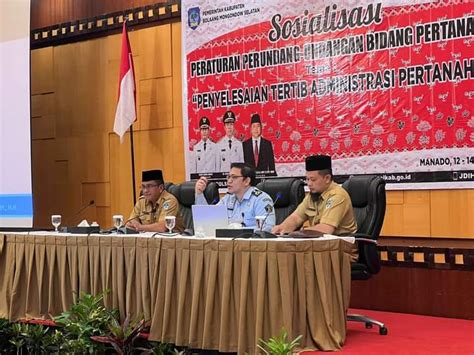 Kanwil Kemenkumham Sulut Menjadi Narasumber Dalam Sosialisasi Peratuan