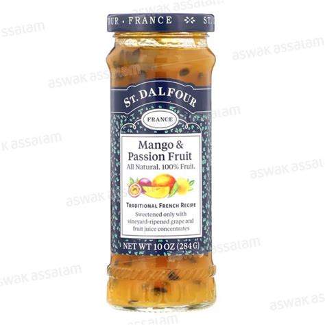 Confiture Mangue Et Fruits De La Passion Sans Sucre G St Dalfour