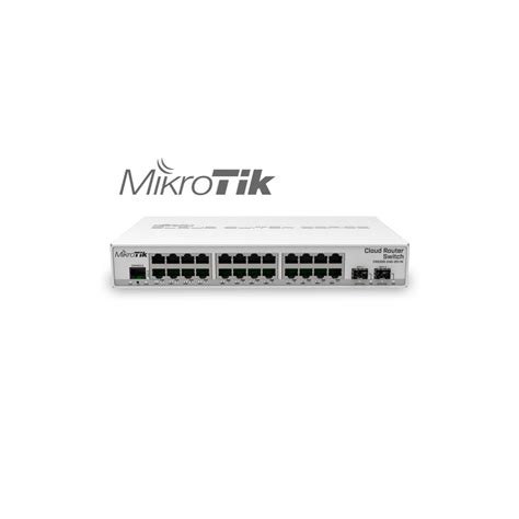 MikroTik Cloud Router Switch 24 Gigabit Ports 2 SFP CRS326 24G 2S IN