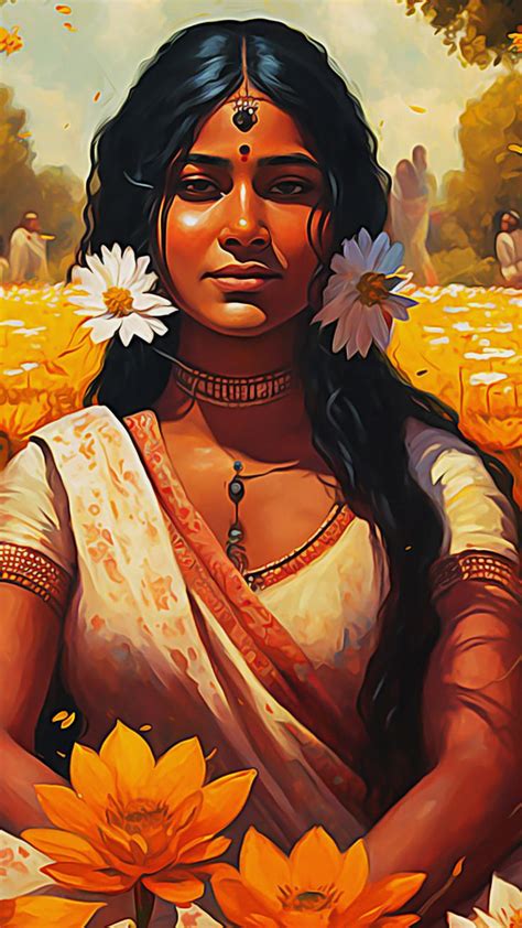 South indian rural woman face acrylic, oil and watercolor painting and ...