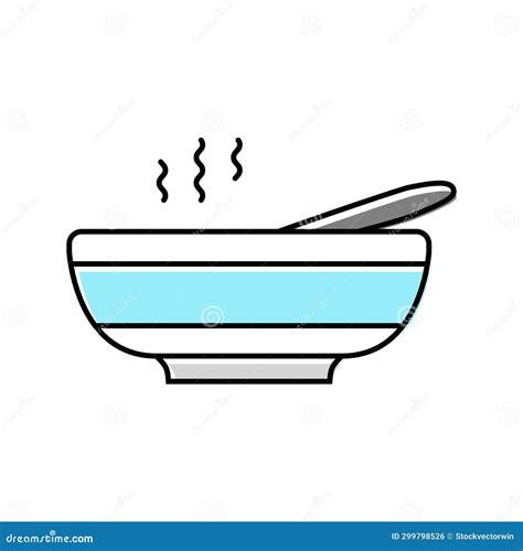 Hot Soup Color Icon Vector Illustration Stock Illustration Illustration Of Sign Sale