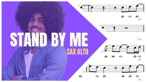 Stand By Me Ben E King Partitura Playback Sax Alto Eb NOTAS