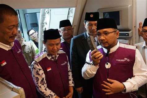 Garuda Pastikan Tak Ada Delay Jam Saat Penerbangan Haji Kloter Pertama