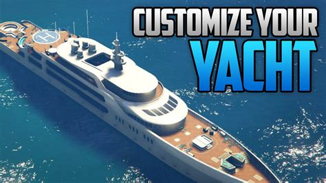 Gta Online Customize Your Super Yacht Change Color Interior